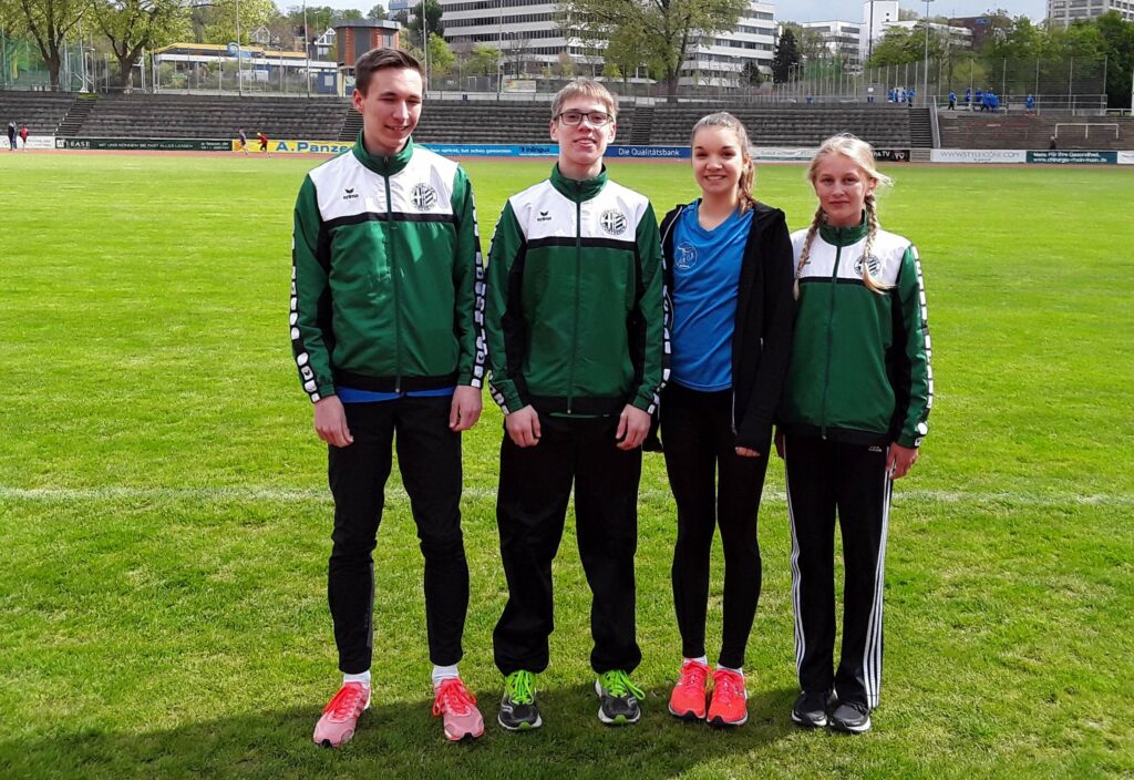 Langstreckenmeisterschaften 2017 Max-Hednrik-Elena-Maja